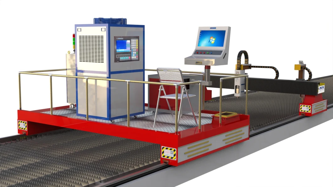 Manufacturer Supplier Double Beam Large Cutting Range CNC Fiber Laser Cutting Machine for Metal Steel 6kw/8kw/12kw/20kw