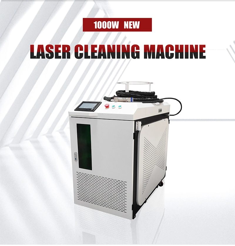 Raycus 1000W Fiber Laser Cleaning Machine for Metal