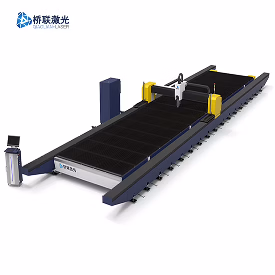 Grande formato Gantry-Faserlaserschneidemaschine 6 kW, 8 kW, 10 kW, 12 kW, 15 kW, 20 kW, 30 kW, 40 kW