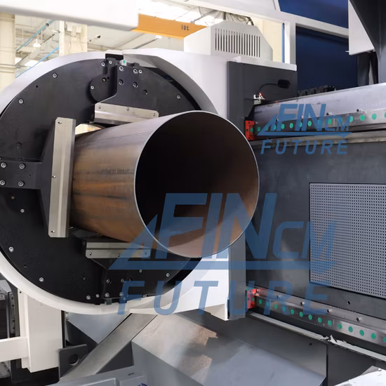 Fornitore di macchine per taglio laser a fibra di tubi metallici con laser CNC ad alta precisione da 6 m 9 m 12 m