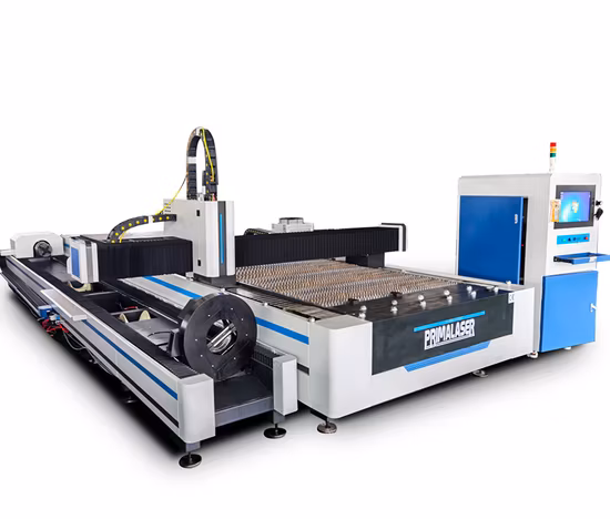 Macchina da taglio laser rotativa da 500 W 1000 W 1500 W 2kW 3kW 6kW 8kW per tagliare macchina da taglio laser in fibra per tubi metallici in lega di acciaio al carbonio