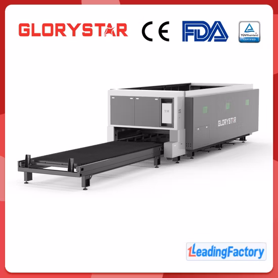 Macchina da taglio laser in fibra 1500W 2000W 3000W 6000W 8kw 10kw 12kw 20kw a doppia piattaforma di scambio.