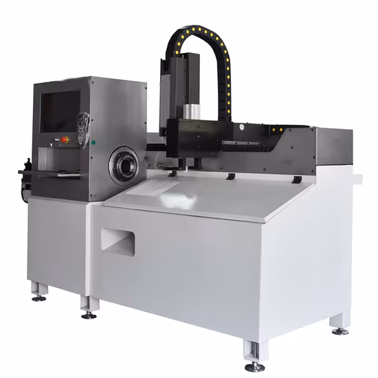 Macchina da taglio laser ad alta velocità da 1,5 kW 2 kW per tubi tondi, quadrati e rettangolari in acciaio inossidabile e carbonio per ridurre tacche e fori